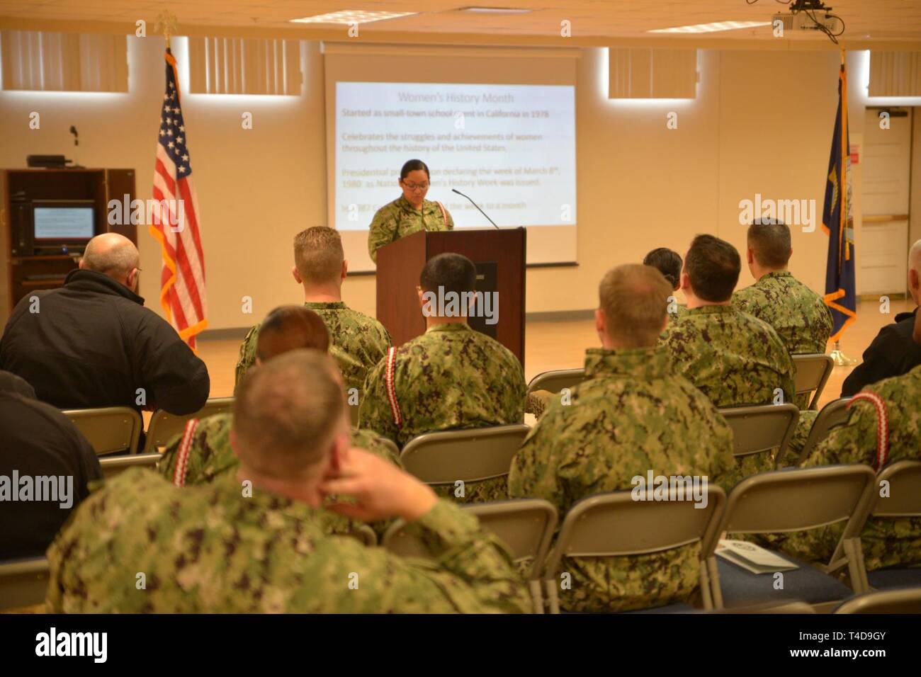 GREAT LAKES, Ill (March 21, 2019) Training Support Center Great Lakes Navy Millitary Training