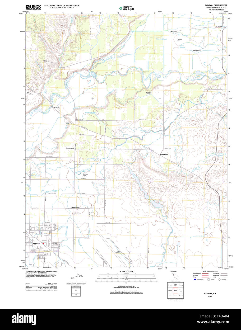 Topographic map california Cut Out Stock Images & Pictures Alamy