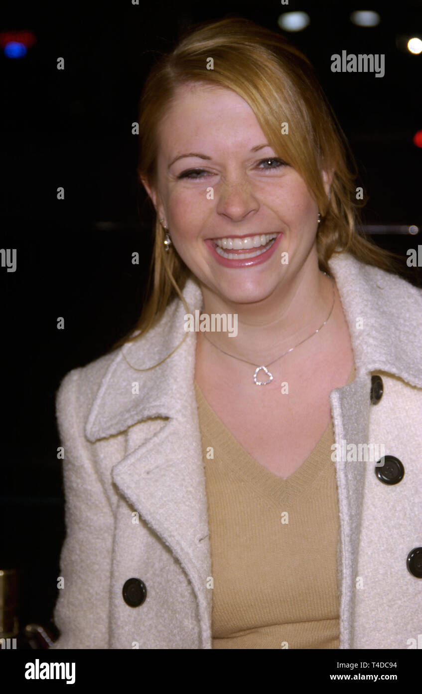 LOS ANGELES, CA. January 09, 2004: Actress MELISSA JOAN HART at the Los Angeles premiere of Win a Date With Tad Hamilton. Stock Photo