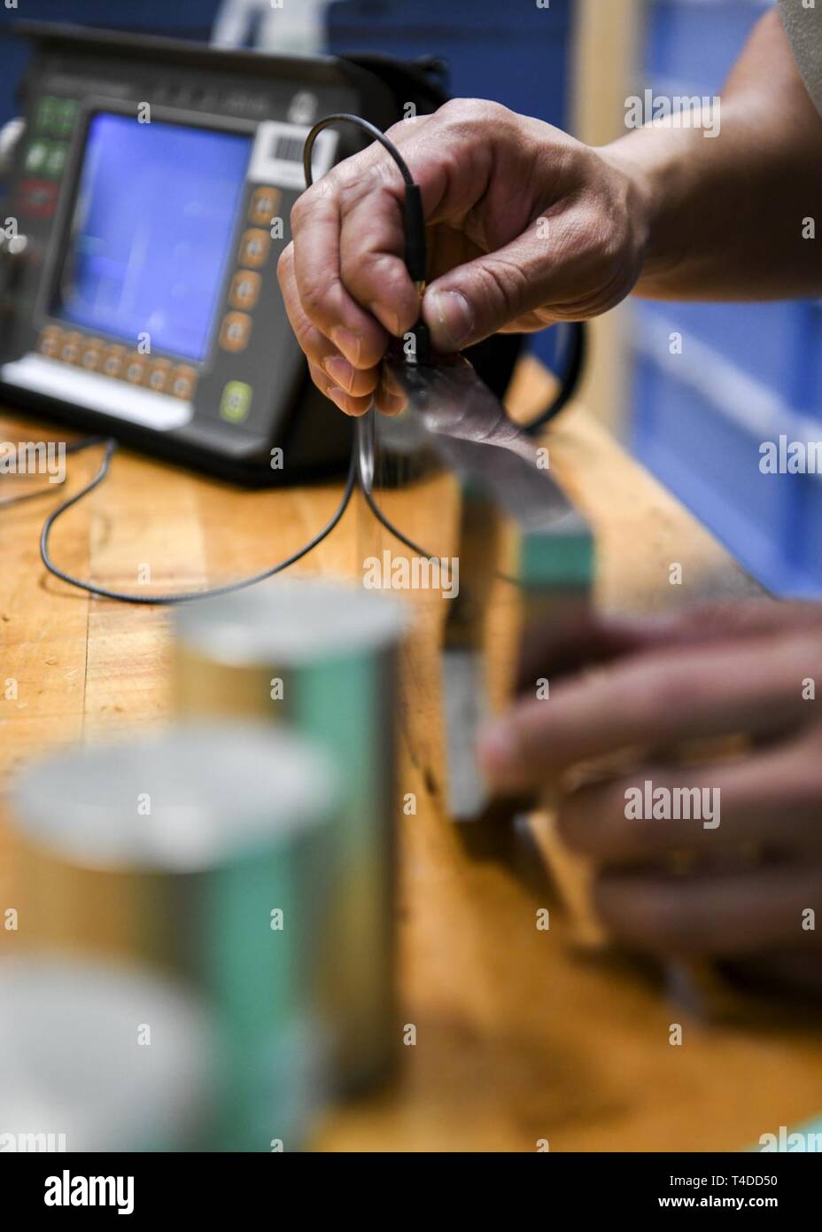 Staff Sergeant Paul Sim, 104th Maintenance Group nondestructive