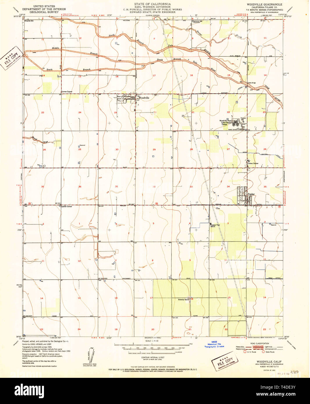 Map of woodville hires stock photography and images Alamy