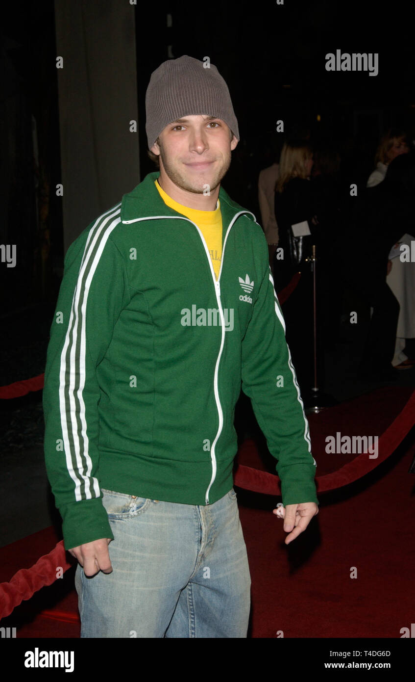 LOS ANGELES, CA. January 27, 2004: Actor BILLY AARON BROWN at the world premiere, in Hollywood, of The Perfect Score. Stock Photo