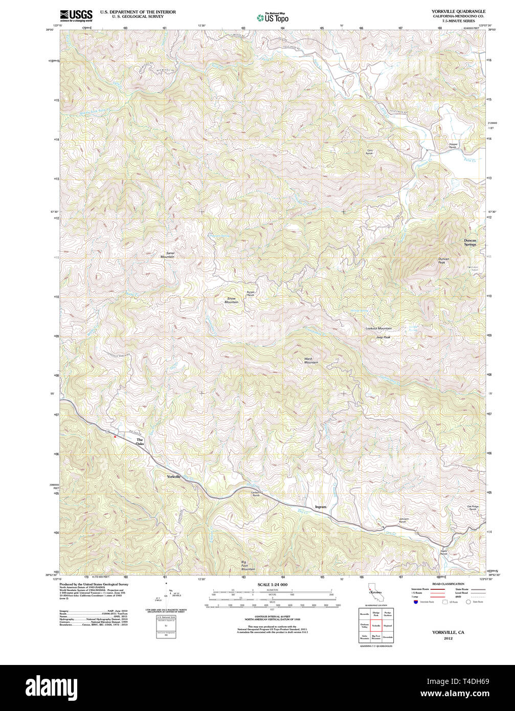 Map of yorkville hires stock photography and images Alamy