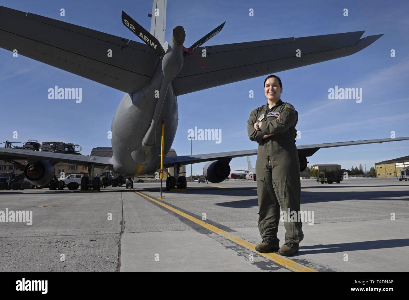 U.S. Air Force Chief Master Sgt. Andrea Inmon, 92nd Operations Group ...