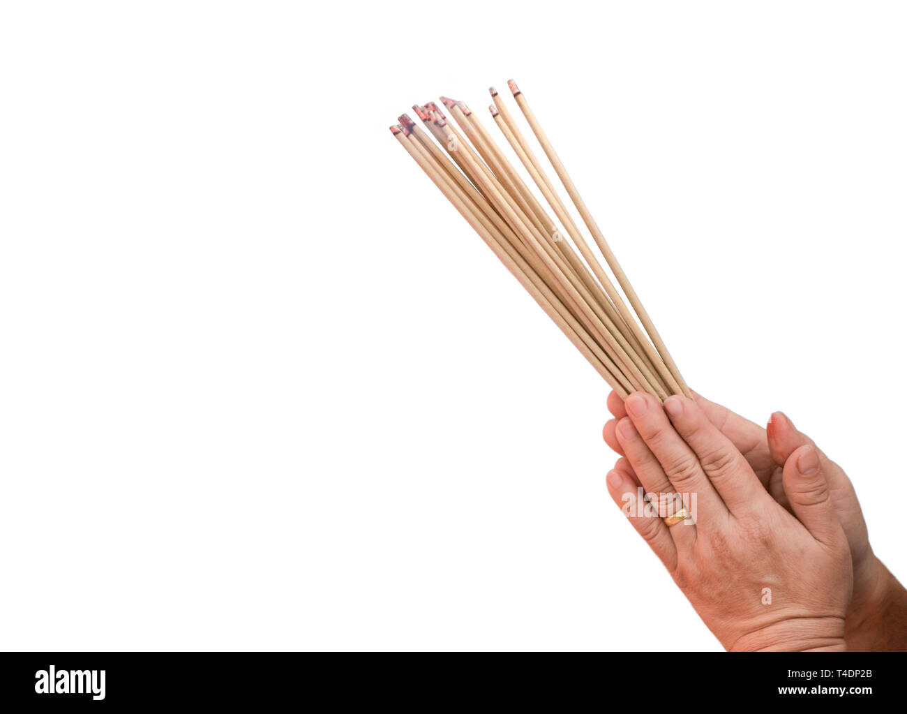 Incense woman hold hi-res stock photography and images - Alamy