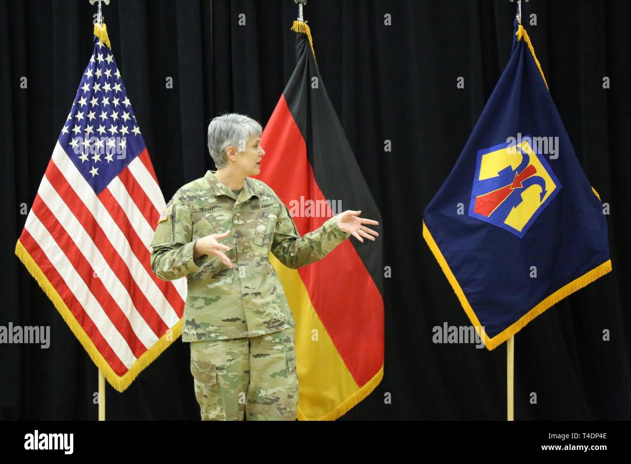 Chief Warrant Officer Five Vikki Hecht assumed responsibility as the