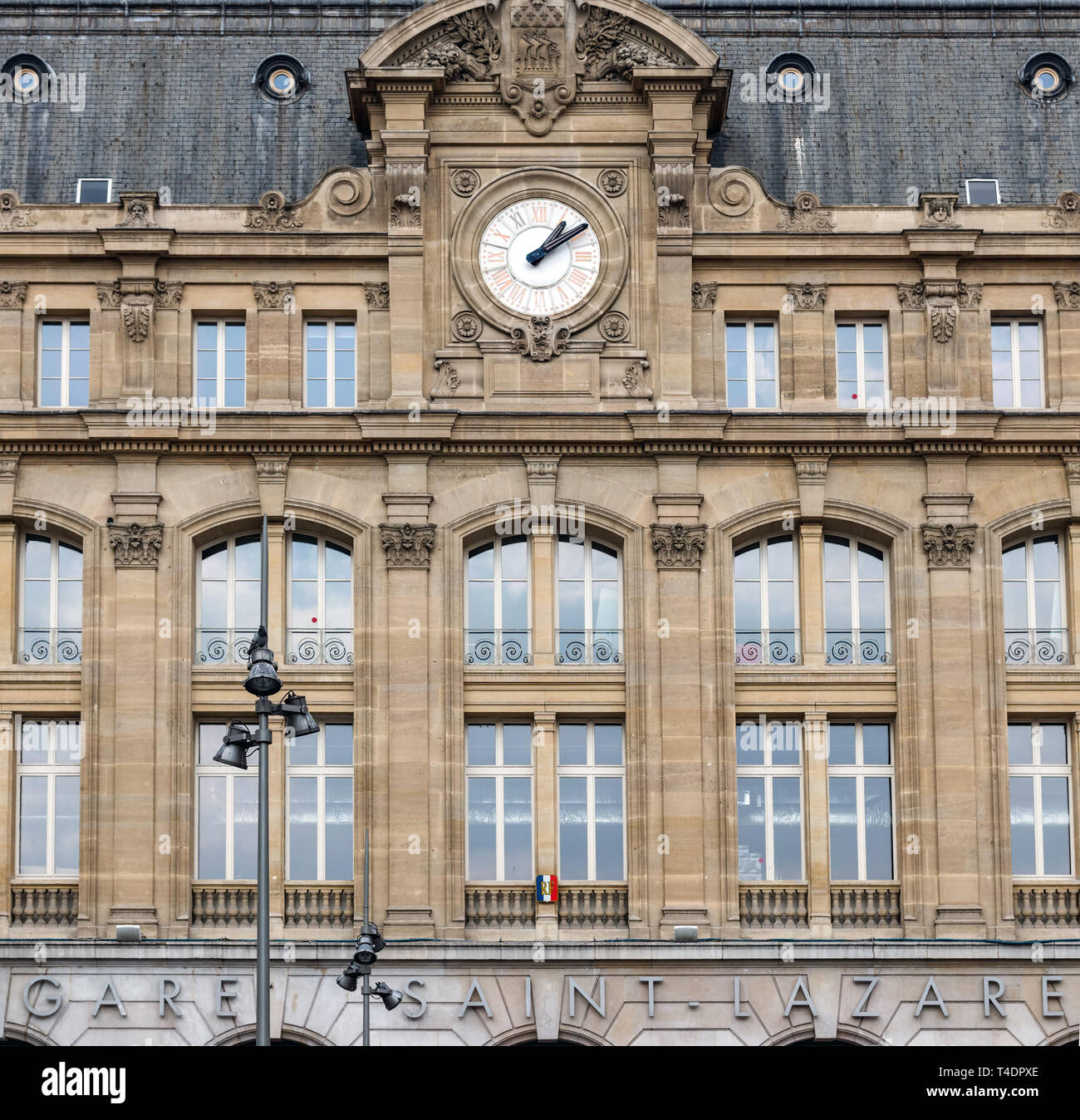 Gare StLazare in Paris Stock Photo Alamy