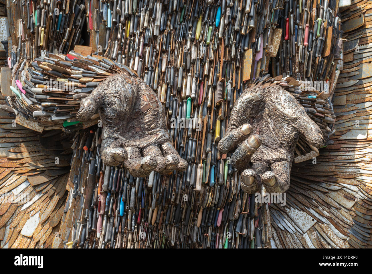 The Knife Angel Sculpture/Memorial a National Monument by Artist Alan ...