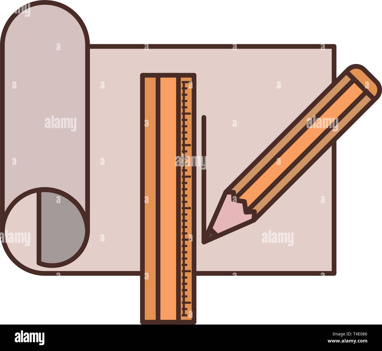 construction plan isolated icon Stock Vector Image & Art - Alamy