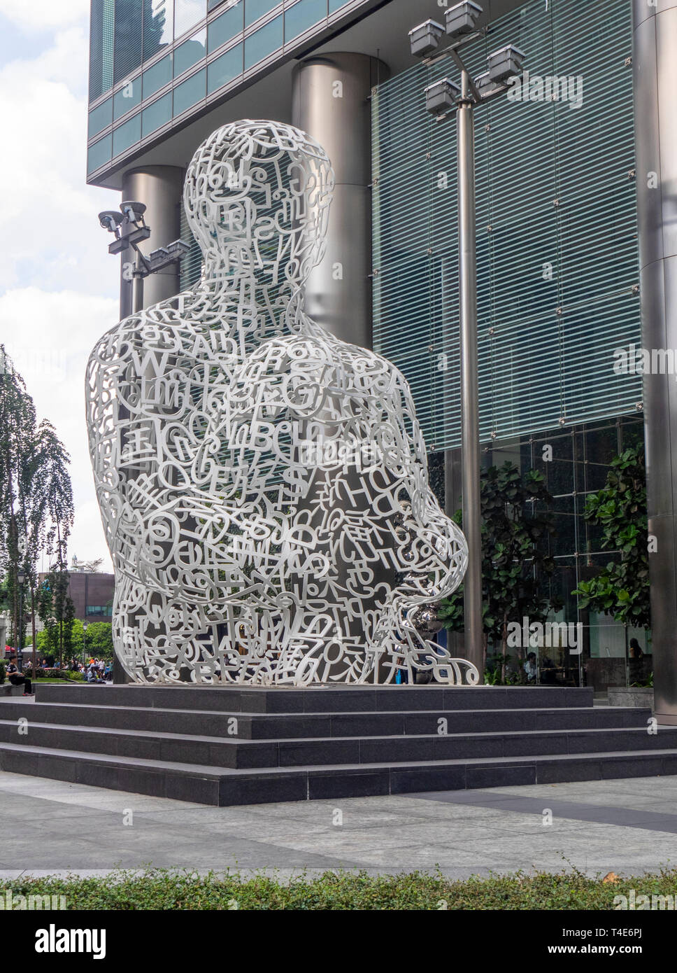 Statue by jaume plensa hires stock photography and images Alamy