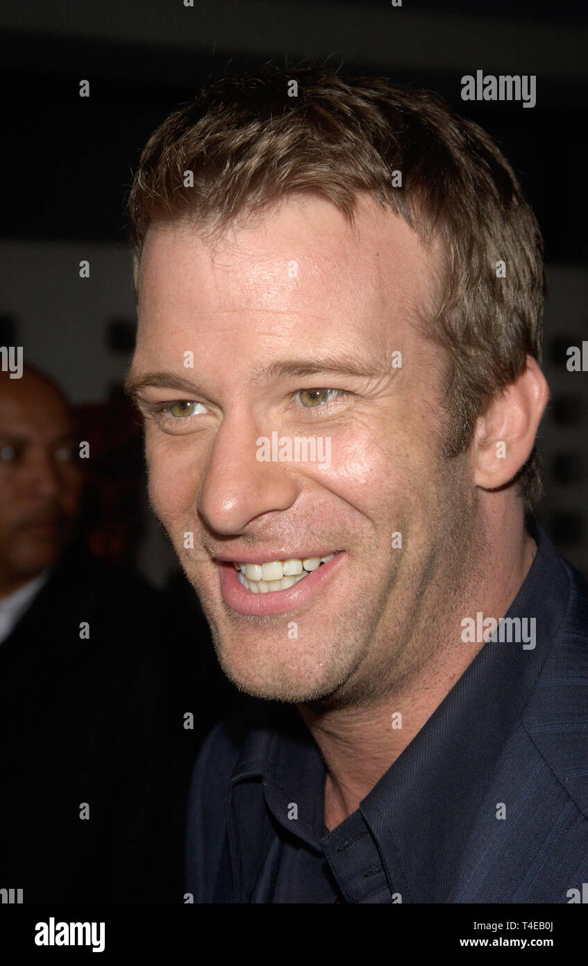 LOS ANGELES, CA. April 12, 2004: Actor THOMAS JANE at the Los Angeles premiere of his new movie The Punisher. Stock Photo