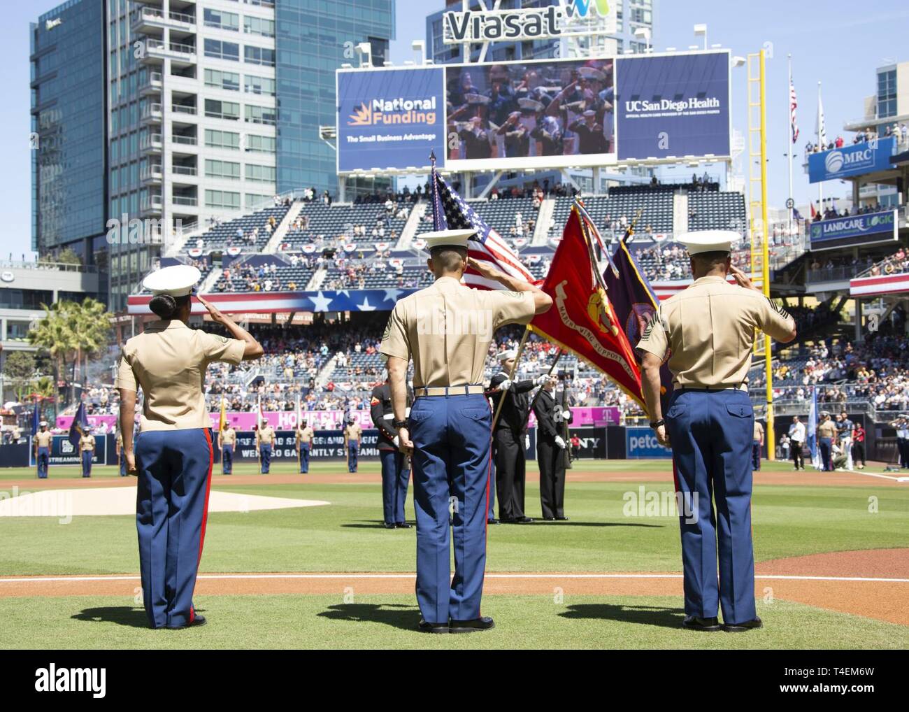 Padres military appreciation day hi-res stock photography and images - Alamy