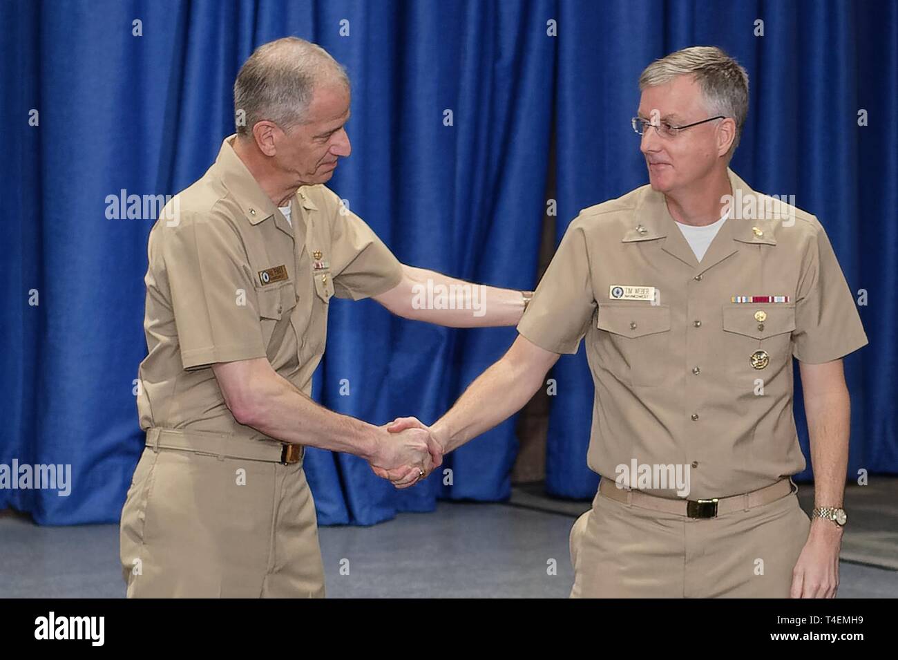 Rear Adm. Paul Pearigen, commander, Navy Medicine West (NMW), and chief of the Navy Medical