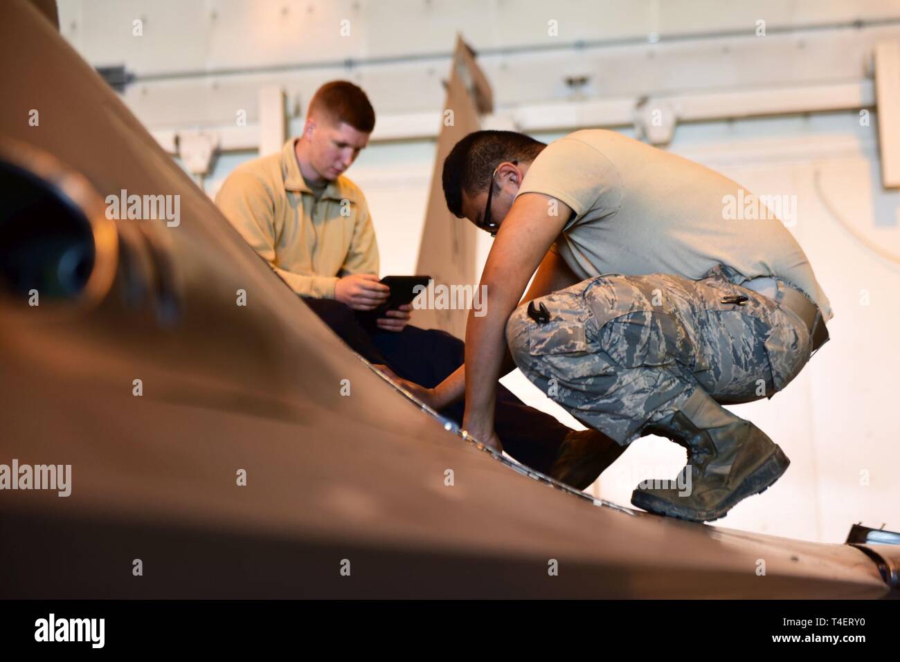 U.S. Air Force Airman 1st Class Ryvan Jerico Villegas, 31st Aircraft