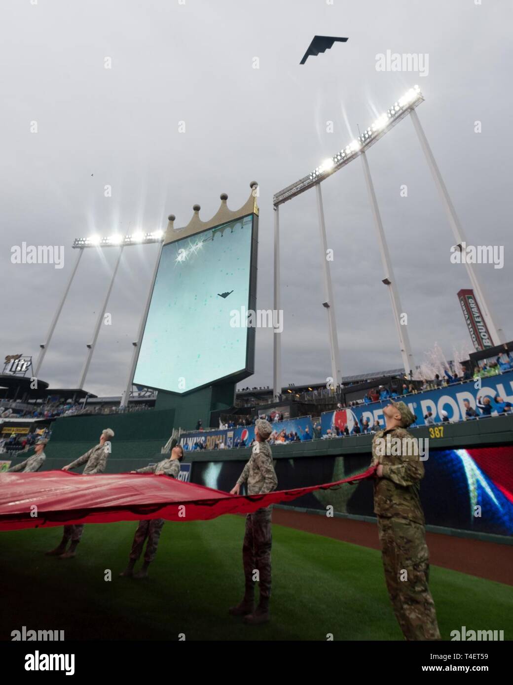 More than 100 servicemembers from Whiteman Air Force Base, Missouri
