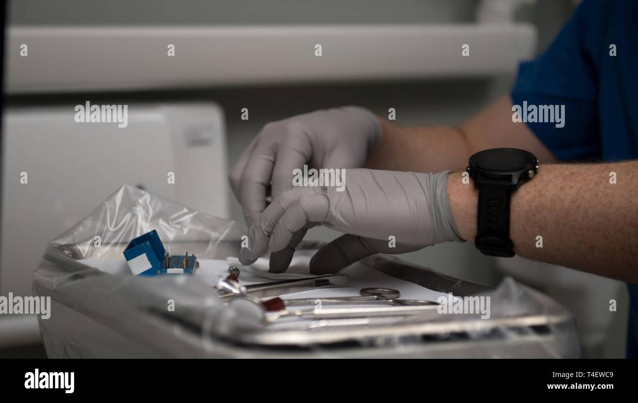 BARKSDALE AIR FORCE BASE, LA. Capt. Matthew Sherwood, 2nd Dental Squadron dental resident