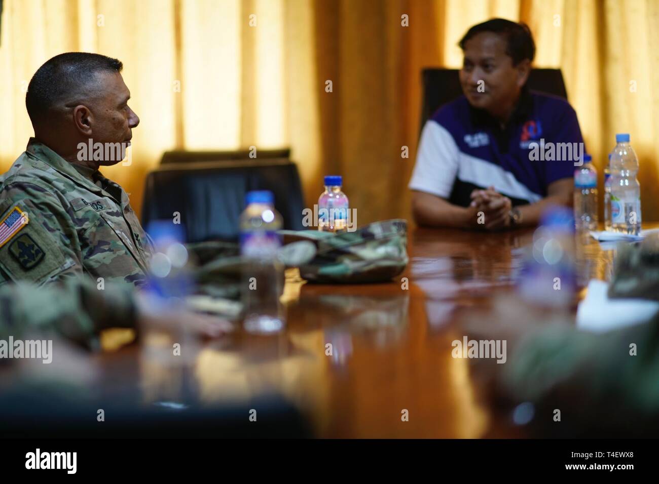 Hawaii Army National Guard Disaster Manager Col. James Barros discusses