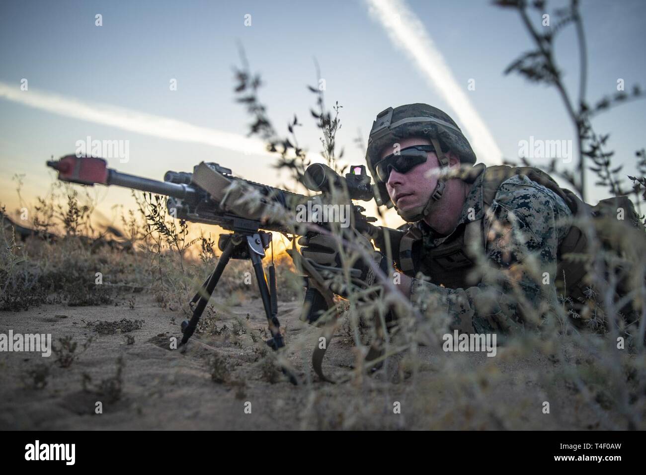 YUMA, ARIZONA (March 25, 2019) U.S. Marine Corps Lance Cpl. Thomas