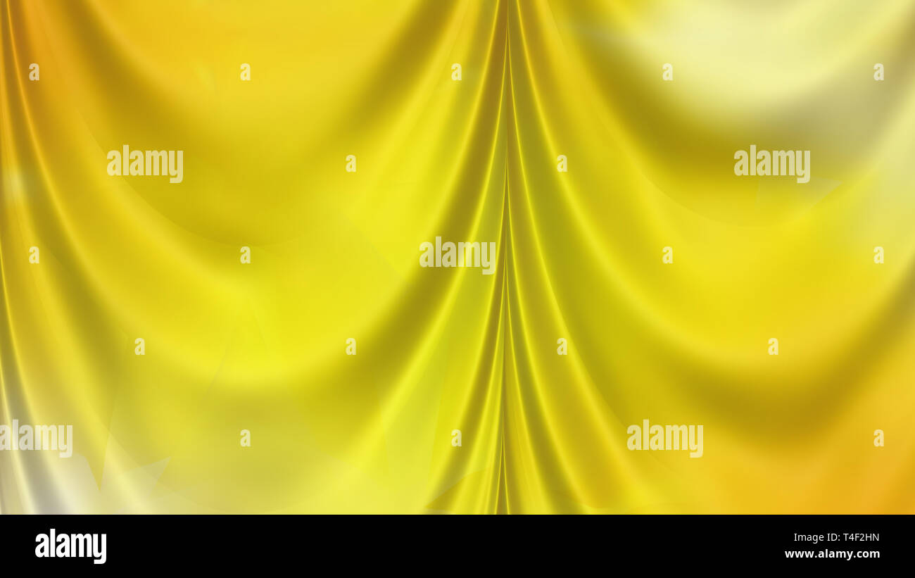 Abstract Gold Silk Drapes Stock Photo Alamy