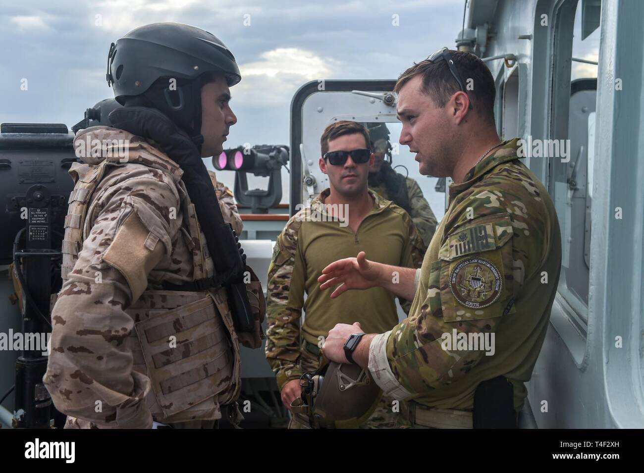 SEA (April 1, 2019) U.S. Coast Guard Maritime Law Enforcement