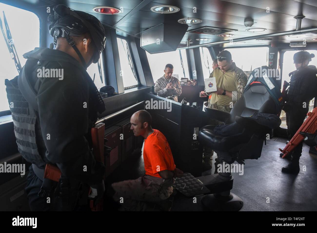 U s coast guard tactical law enforcement team south hi-res stock ...