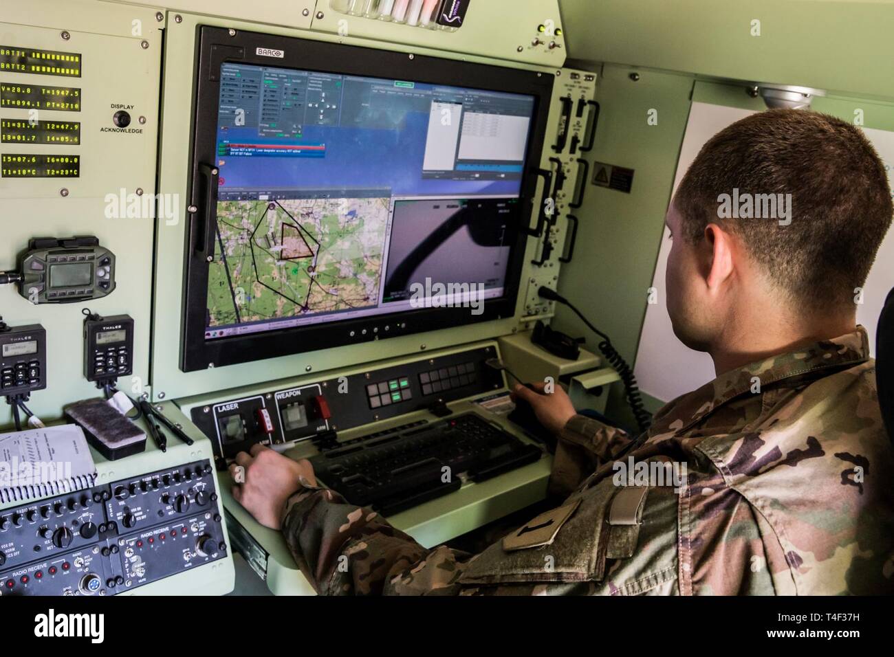 Spc. William Pruitt, an Unmanned Aerial Vehicle Operator with the 1st