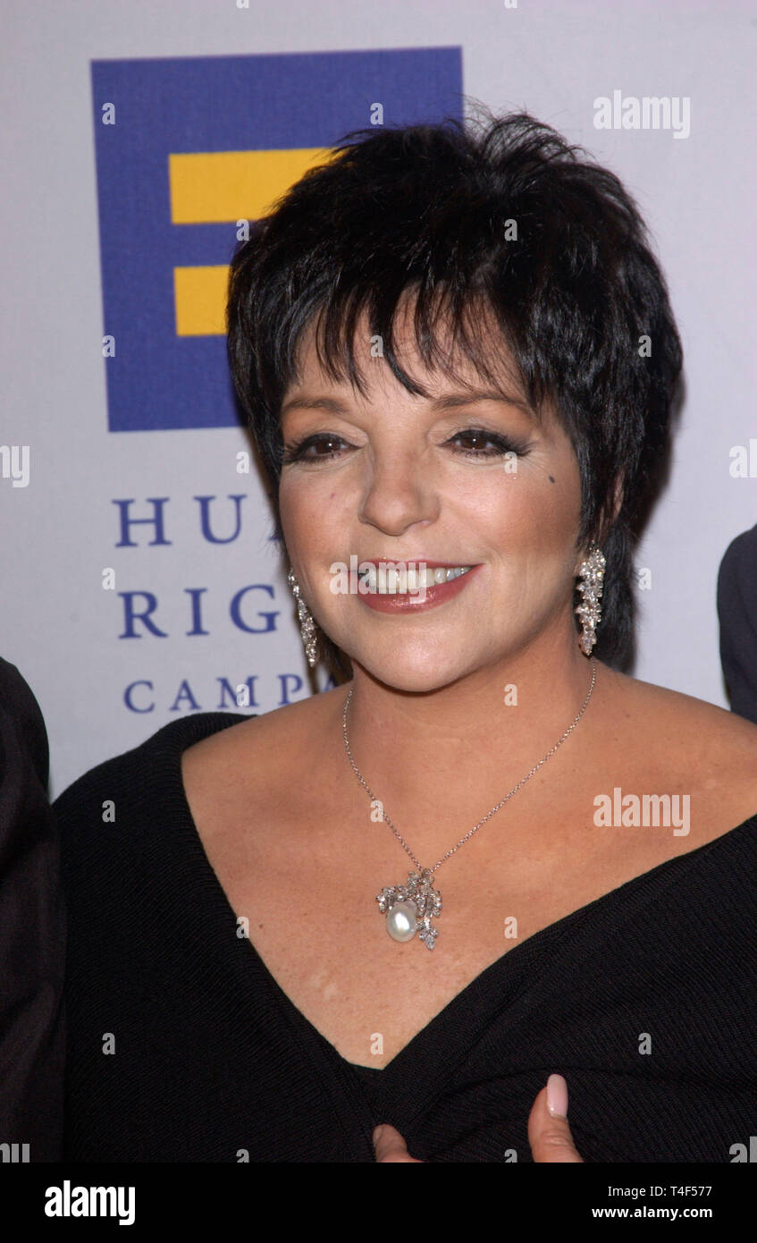 LOS ANGELES CA. March 06 2004 Singer actress LIZA MINNELLI at