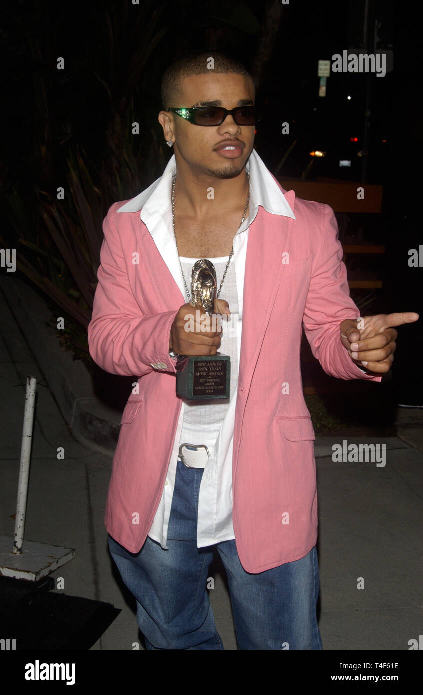 LOS ANGELES, CA. March 20, 2004: RAZZ B of B2K at A Night with Janet Damita Jo Jackson - a party to celebrate the career achievements of Janet Jackson - at Mortons Restaurant, West Hollywood, CA. Stock Photo