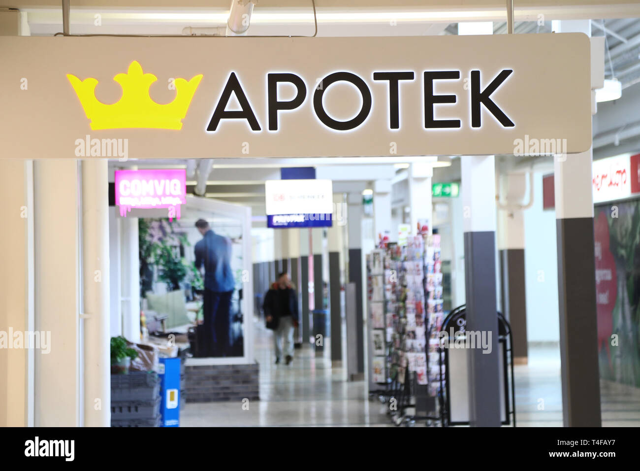Apoteket sign hi-res stock photography and images - Alamy