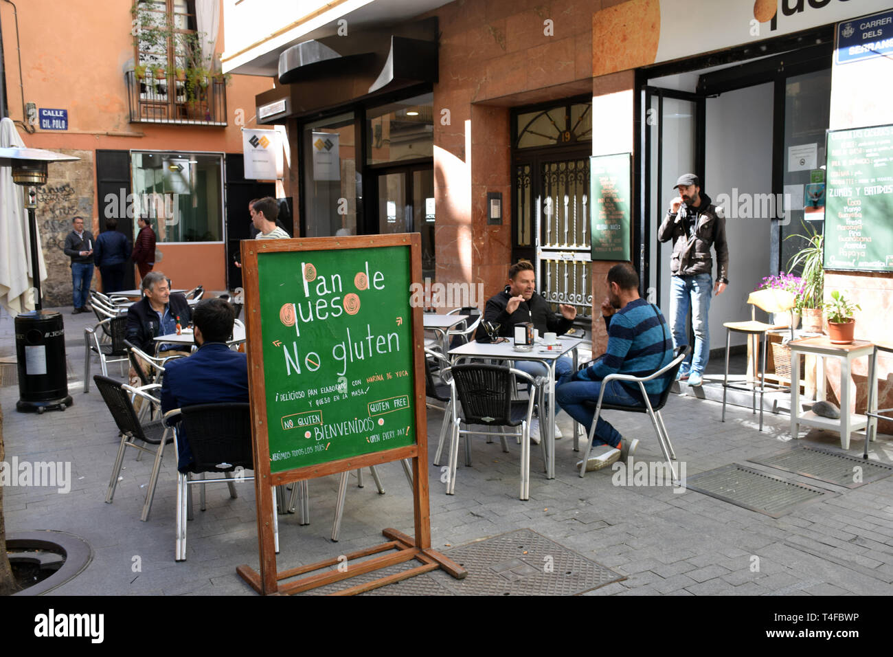 Gluten free bakery & cafe, Valencia, Spain April 2019 Stock Photo Alamy