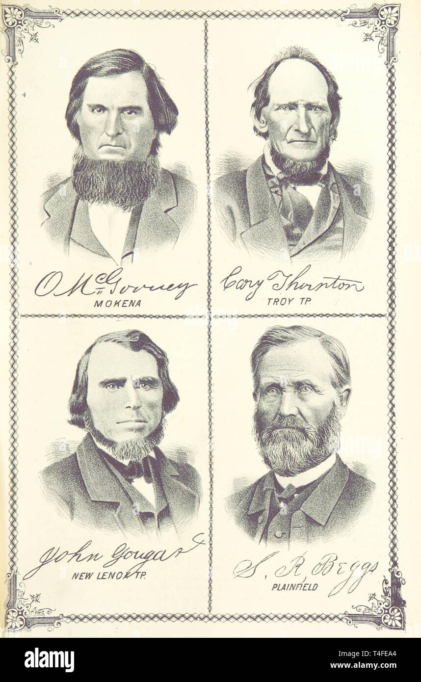 The history of Will County Illinois Stock Photo Alamy