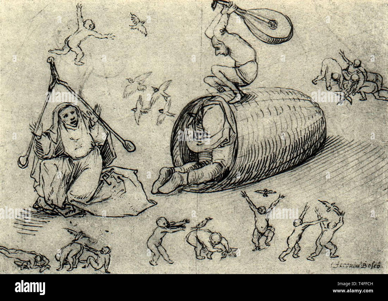 Black death painting medieval hi-res stock photography and images - Alamy