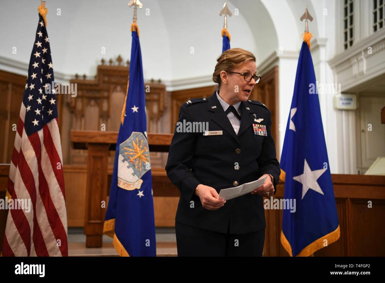 Chaplain (Col.) Carol A. Yeager, An Individual Augmentee Reserve ...