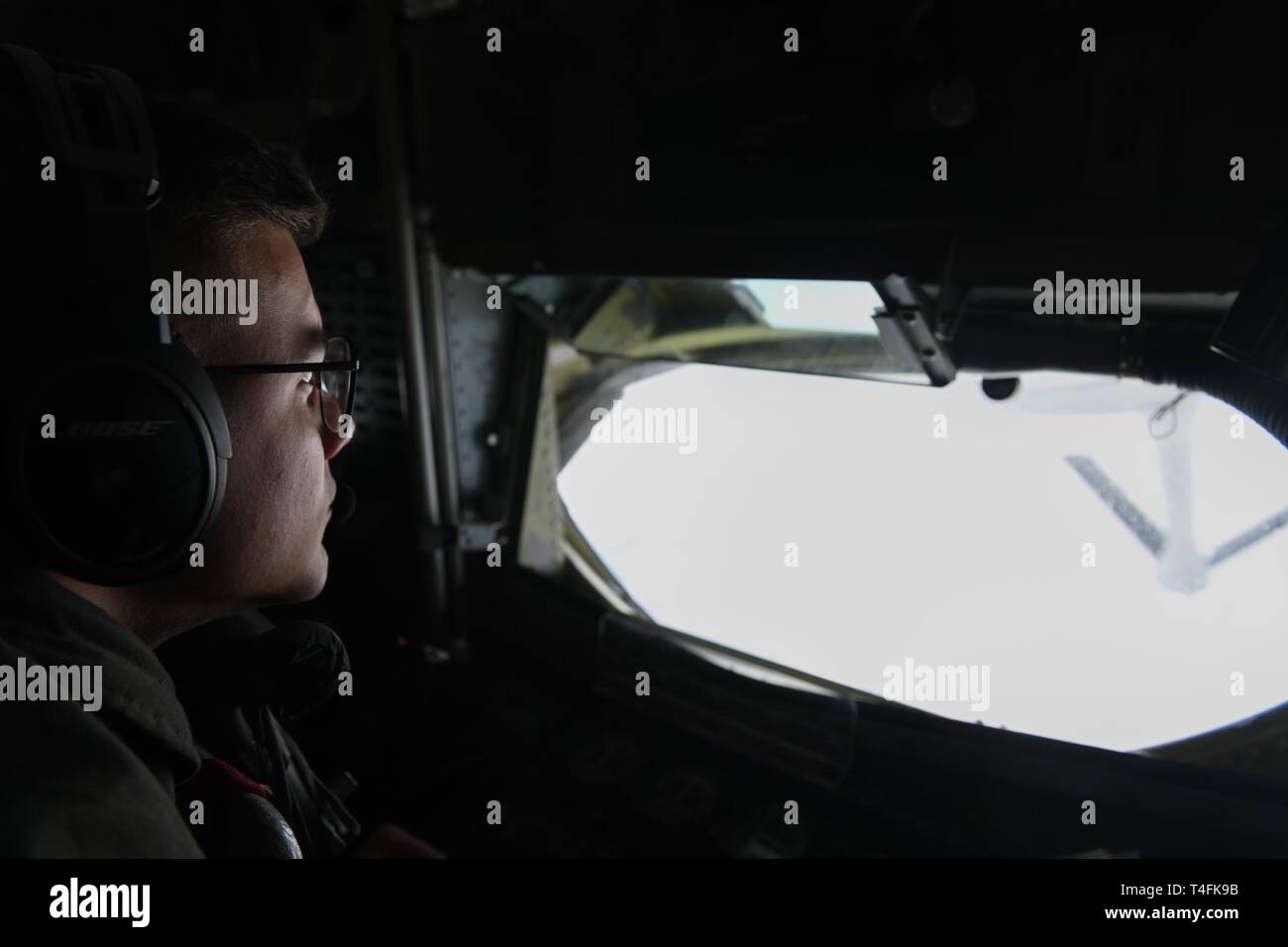 Senior Airman Robert Richey, 931st Air Refueling Wing boom operator