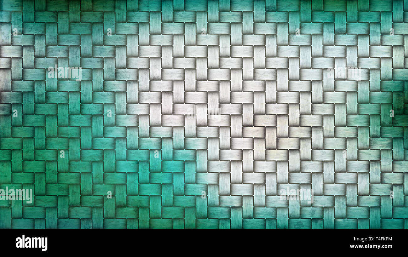 Green and White Bamboo Background Image Stock Photo
