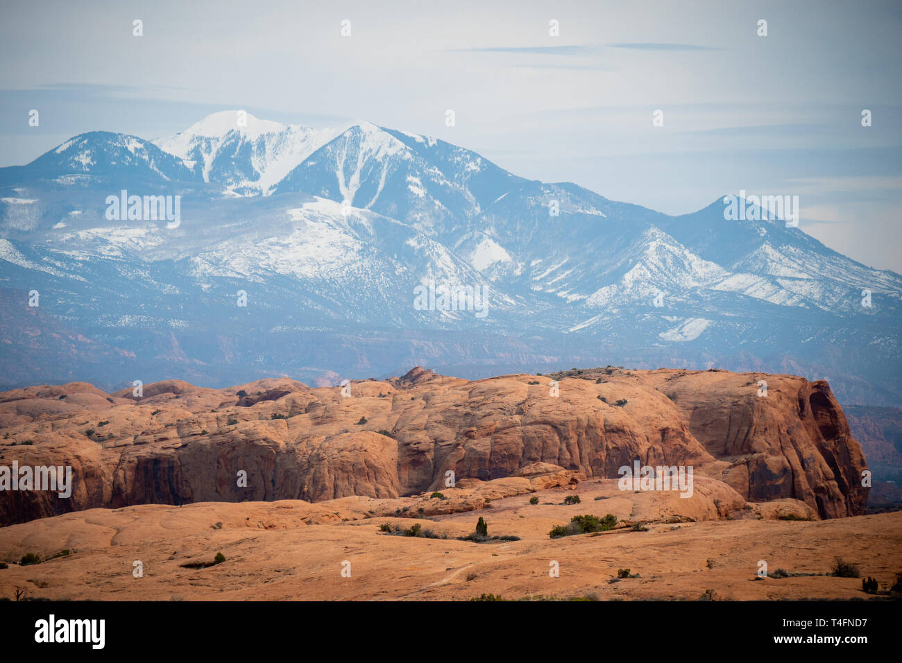 Arches National Park in Utah famous landmark Stock Photo Alamy
