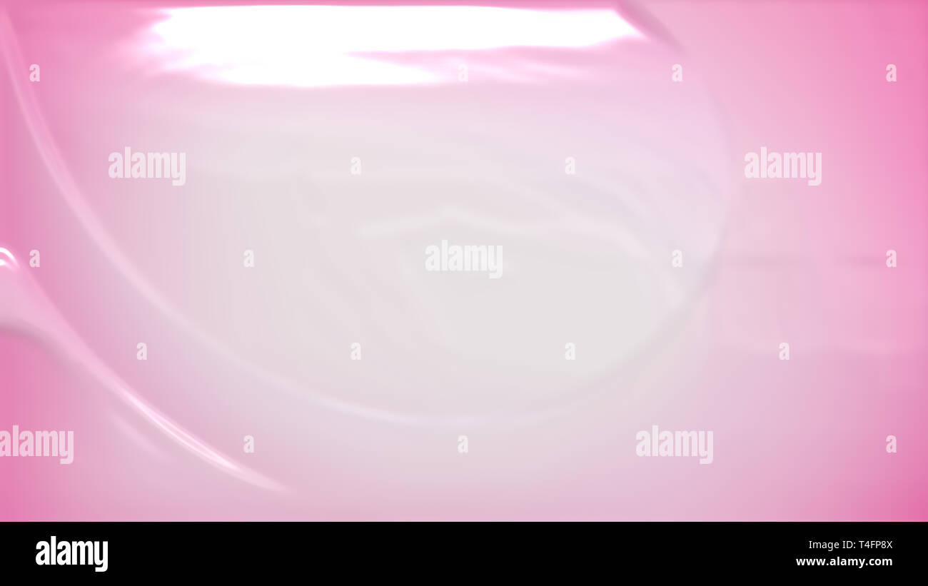 Pink and White Crumpled Plastic Background Stock Photo
