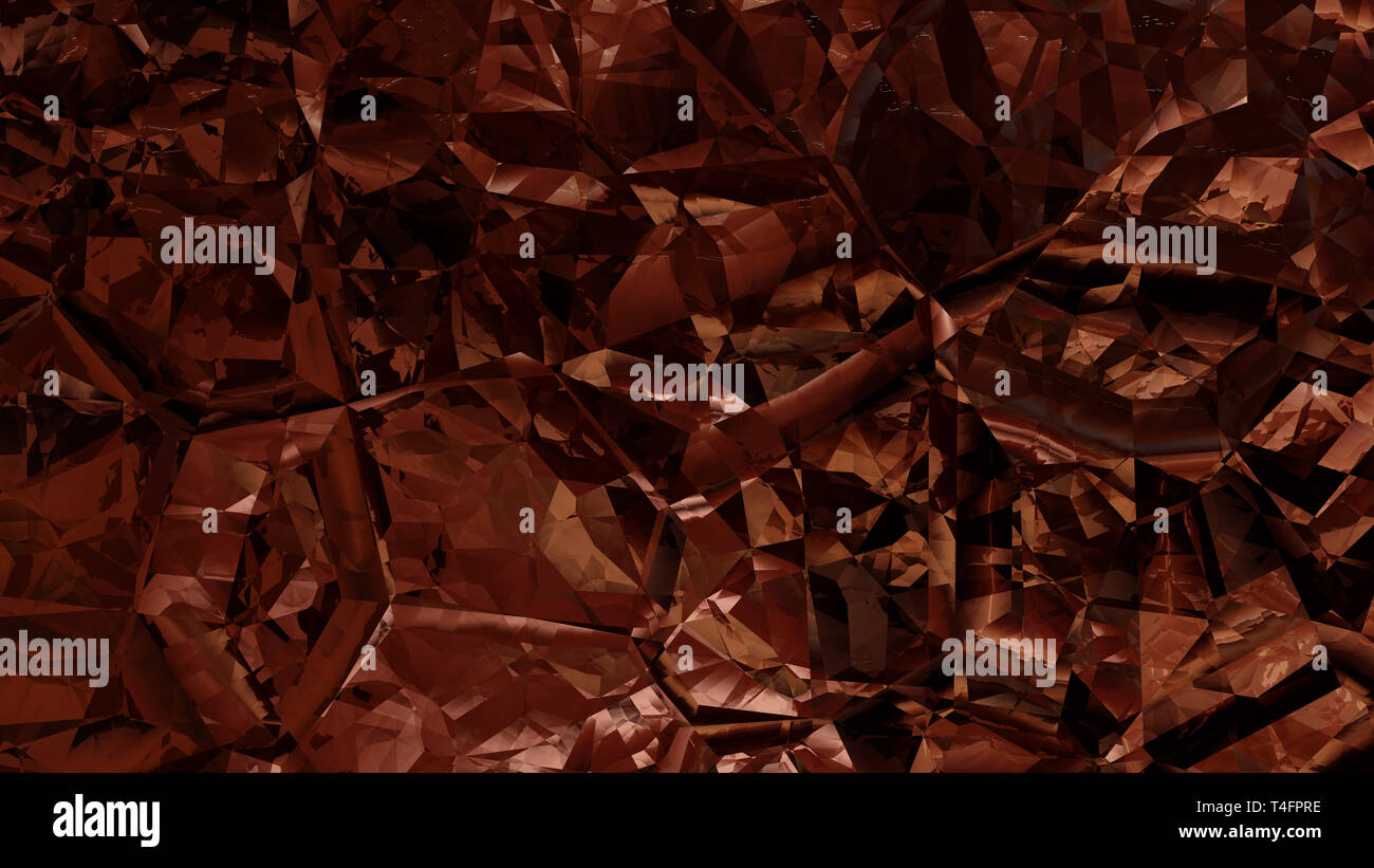 Cool Brown Crystal Background Image Stock Photo - Alamy