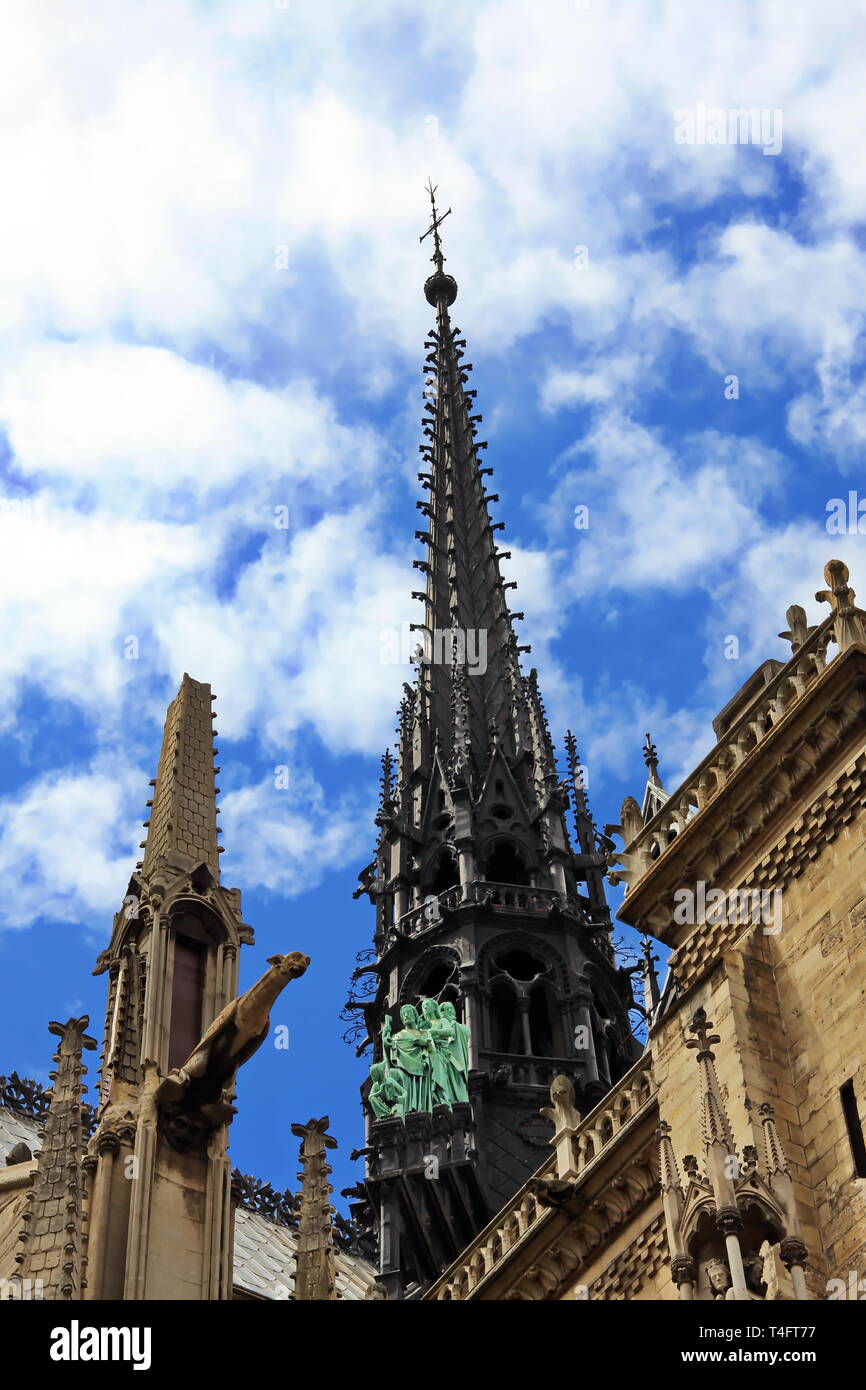 Kathedrale Notre-Dame de Paris Stock Photo