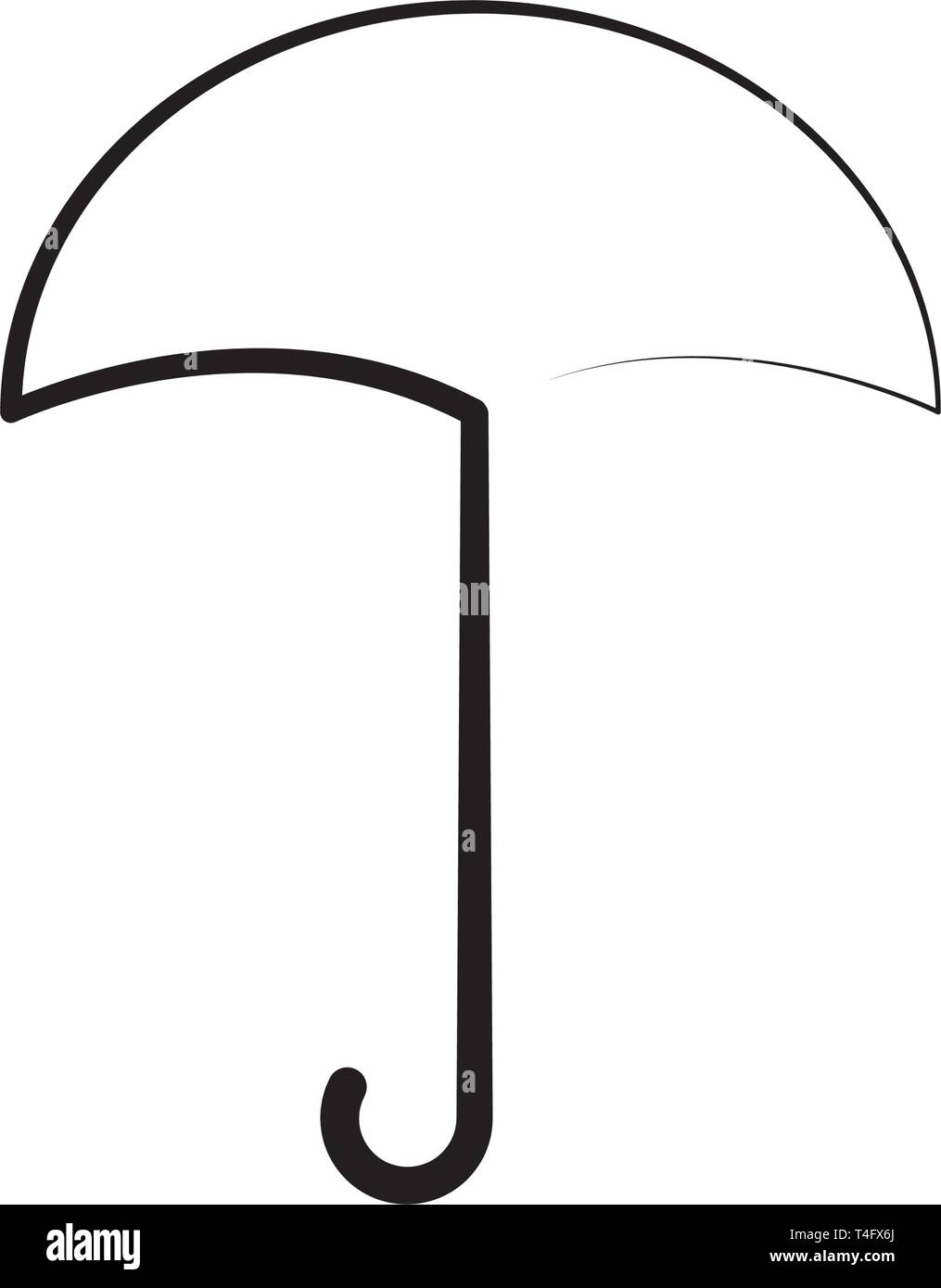 umbrella icon trendy Stock Vector