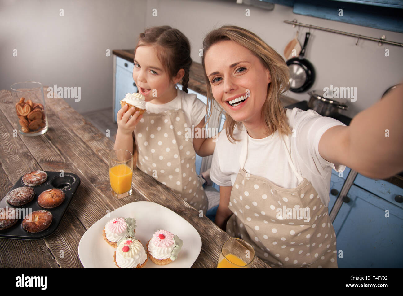 loving family kitchen