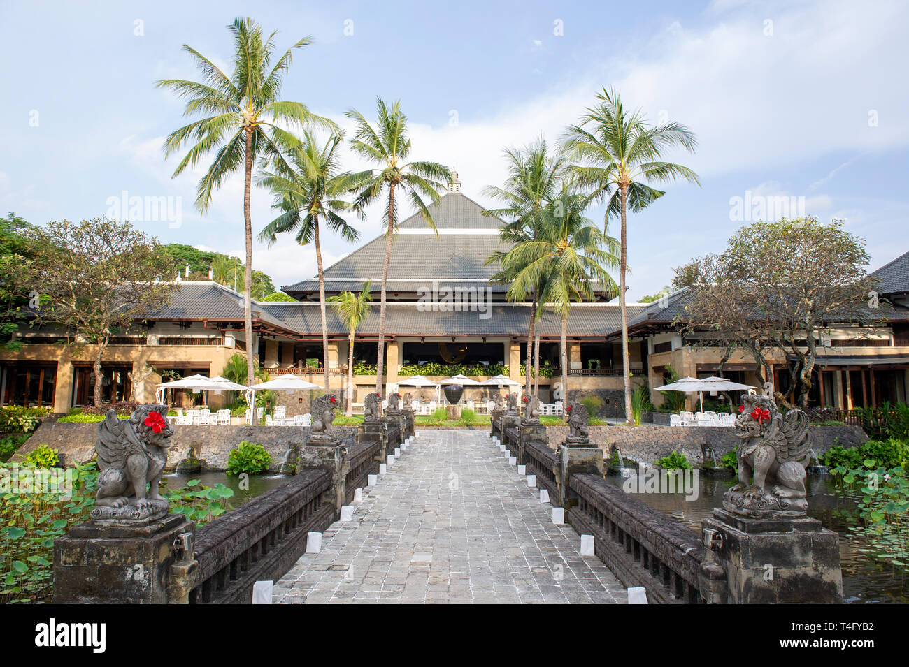 The Intercontinental Bali Resort. A luxury 5 star hotel in Jimbaran, Bali,  Indonesia Stock Photo - Alamy