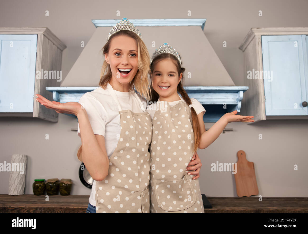 loving family kitchen