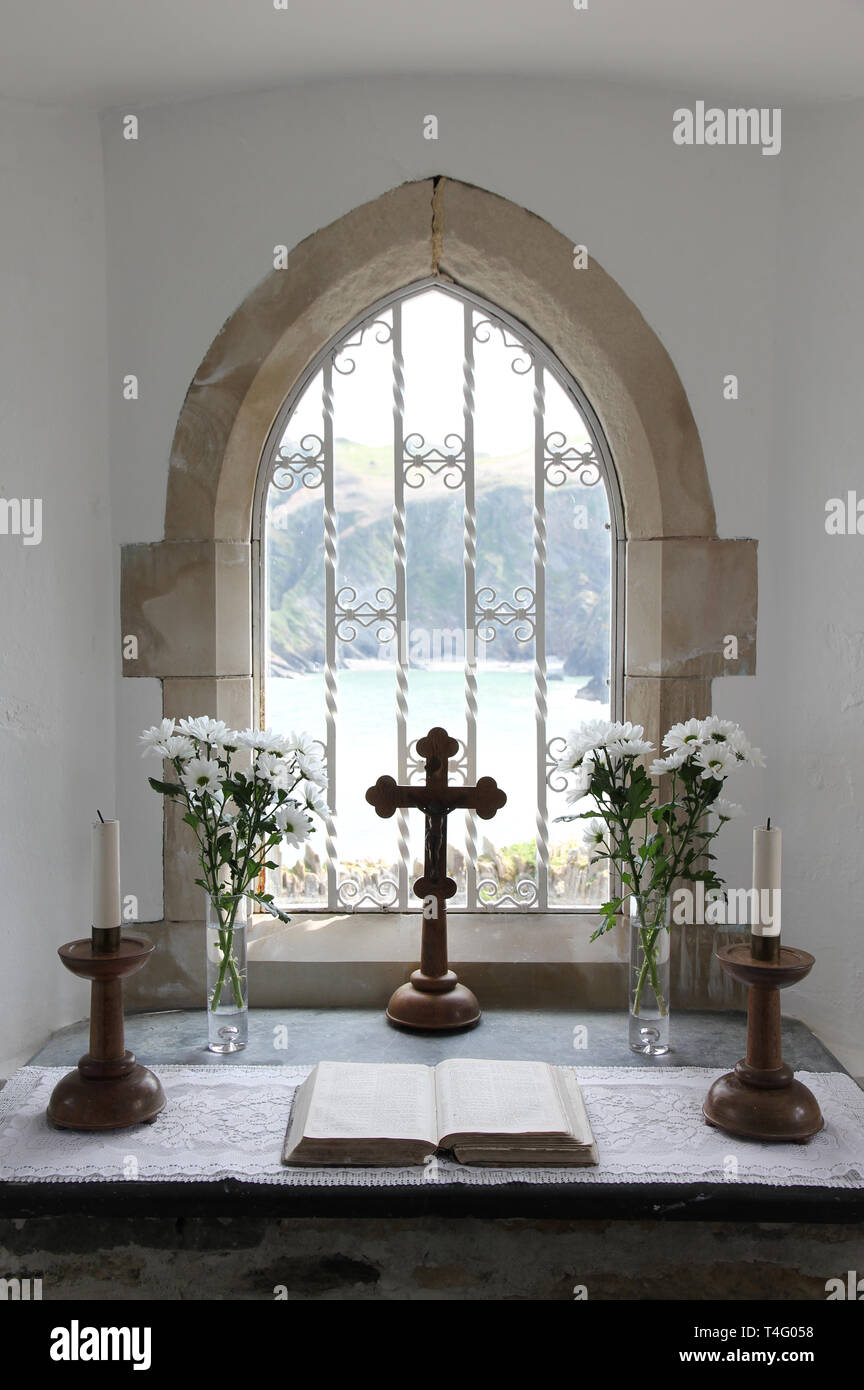 Inside st nicholas chapel hi-res stock photography and images - Alamy