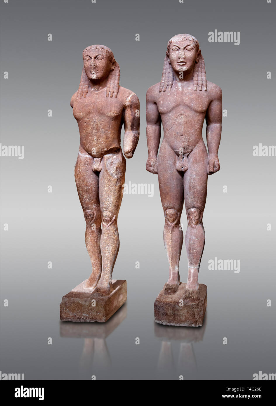 Kouros Statues of the Archaic Period. Early 6th c. B.C. (circa 580 B.C