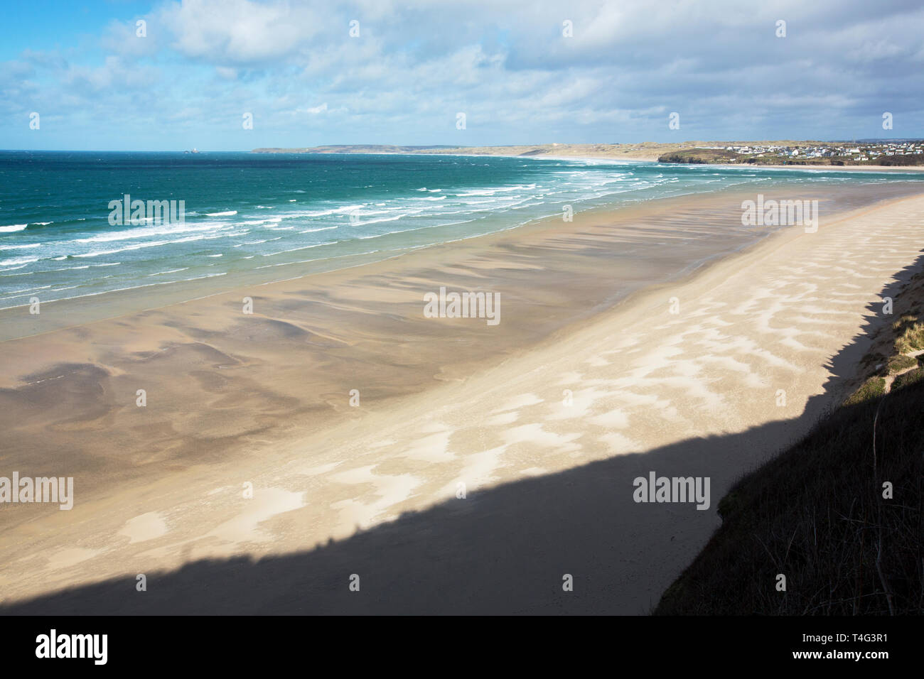 Porthkidney beach in Lelant, Cornwall, UK Stock Photo - Alamy