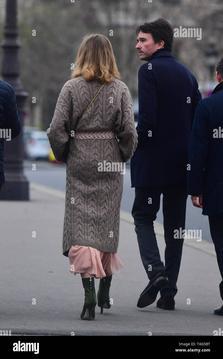 Antoine arnault natalia vodianova paris hi-res stock photography