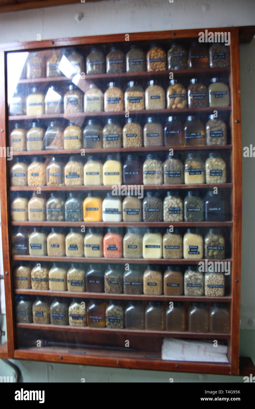 dispenser of many and different types of oriental and nonoriental
