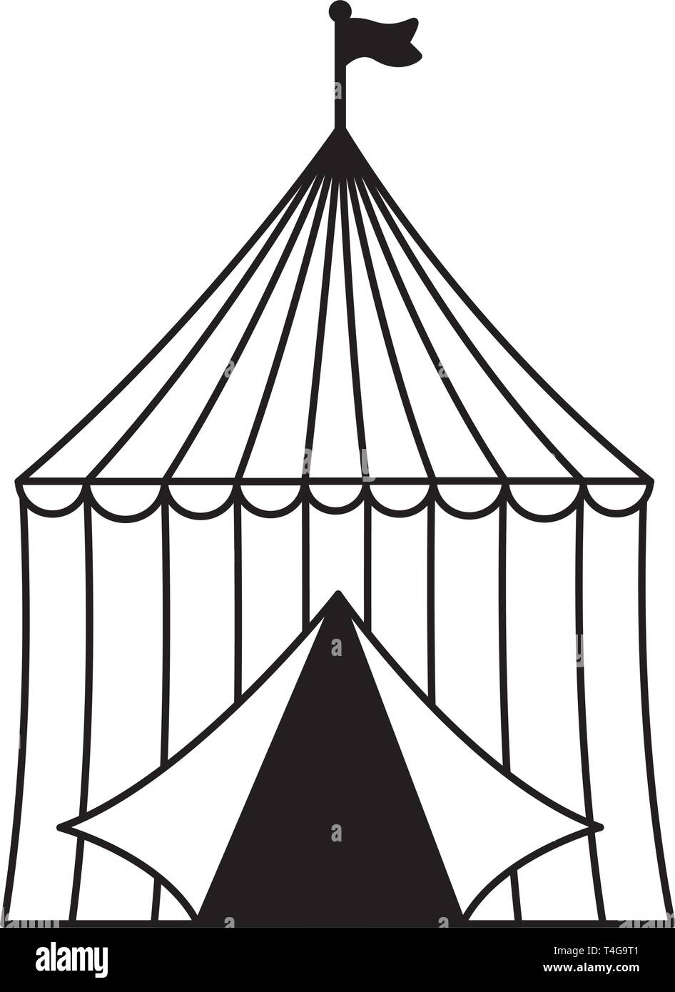 carnival tent circus Stock Vector Image & Art - Alamy