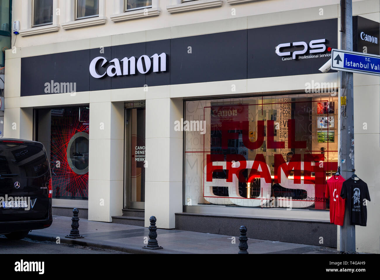Sirkeci, Istanbul / Turkey - March 04 2019: Canon experience store Sirkeci  Stock Photo - Alamy